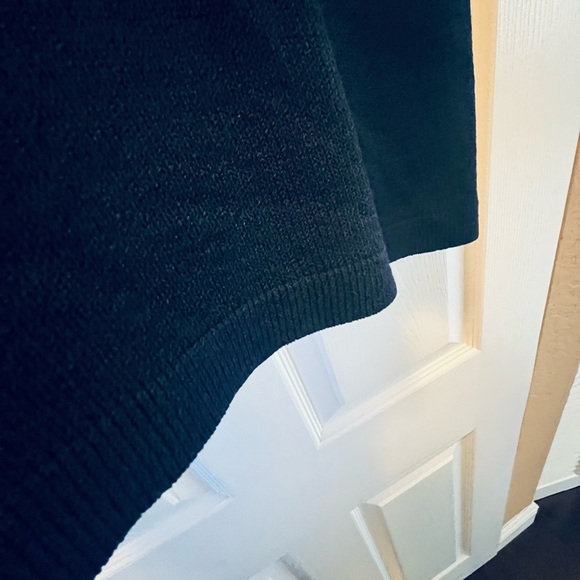 St. John Collection by Marie Gray Santana vintage sweater large navy blue zips - Picture 10 of 12